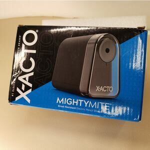 X-ACTO Pencil Sharpener, Mighty Mite Electric Pencil Sharpener, W/ Pencil Saver